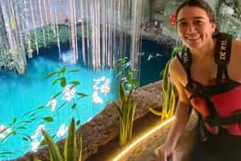 From Mérida: Chichén Itzá, Izamal, Cenote Ik Kil, and Lunch Tour